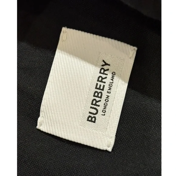 Burberry Black Shirt with Red and White Accents - Picture 3 of 5